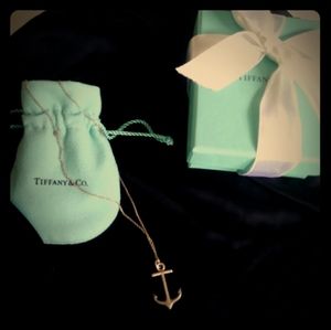 Tiffany and Co. anchor necklace